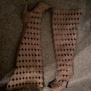 Wide Width Thigh High Boots